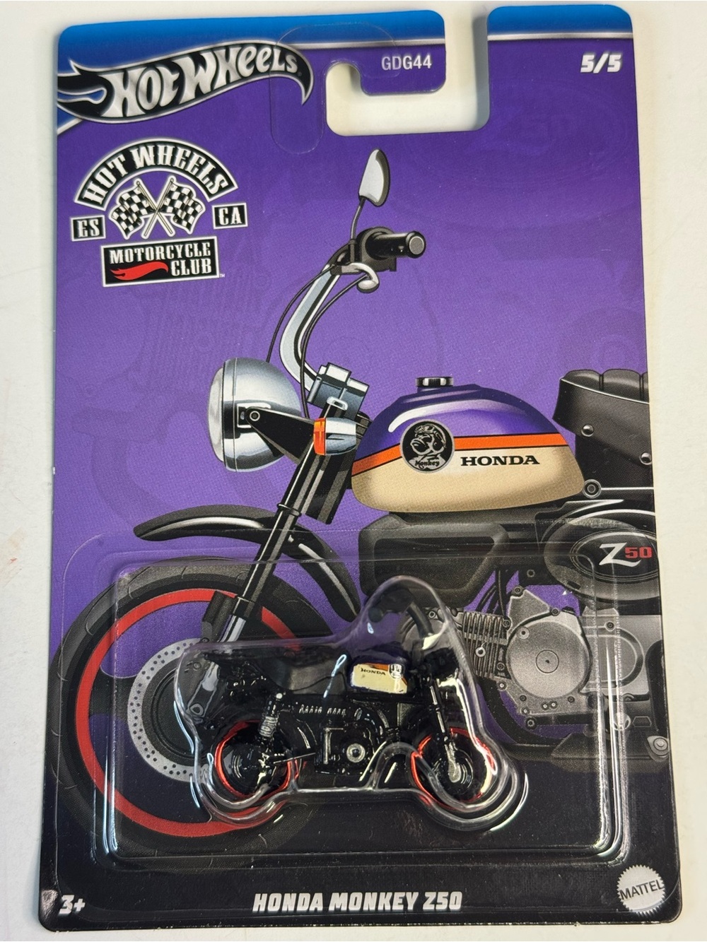 Hot Wheels Motorcycle Club HONDA MONKEY Z50 5/5